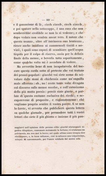 [L'arte di convitare] 2 / dal dottore Giovanni Rajberti