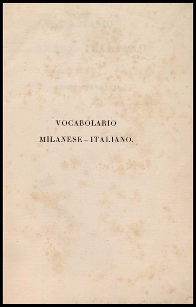 [Vocabolario milanese-italiano] 3: M-Q / di Francesco Cherubini
