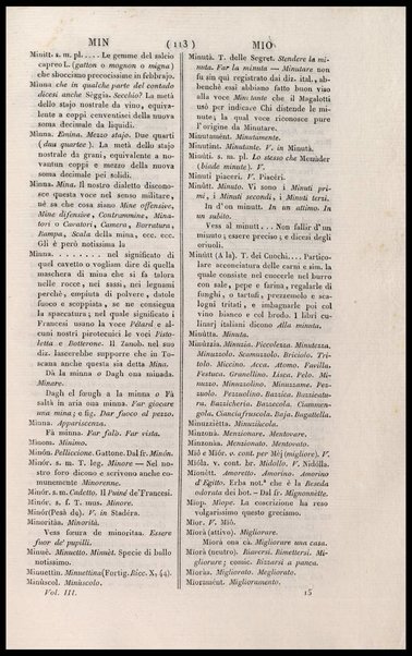 [Vocabolario milanese-italiano] 3: M-Q / di Francesco Cherubini