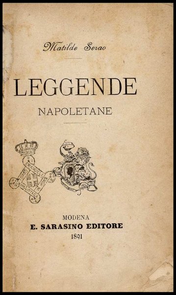 Leggende napoletane / Matilde Serao