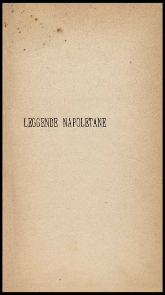 Leggende napoletane / Matilde Serao