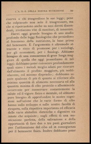 L'appetito, i cibi e lo stomaco : seguito all'Arte di mangiar poco, seconda ed ultima parte dell'a b z della nostra nutrizione / Horace Fletcher ; traduzione di Arturo Sacchi