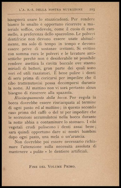 L'appetito, i cibi e lo stomaco : seguito all'Arte di mangiar poco, seconda ed ultima parte dell'a b z della nostra nutrizione / Horace Fletcher ; traduzione di Arturo Sacchi