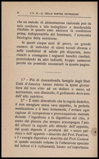 L'appetito, i cibi e lo stomaco : seguito all'Arte di mangiar poco, seconda ed ultima parte dell'a b z della nostra nutrizione / Horace Fletcher ; traduzione di Arturo Sacchi