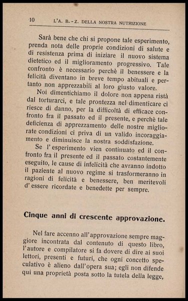 L'appetito, i cibi e lo stomaco : seguito all'Arte di mangiar poco, seconda ed ultima parte dell'a b z della nostra nutrizione / Horace Fletcher ; traduzione di Arturo Sacchi