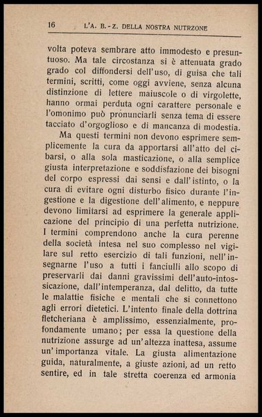L'appetito, i cibi e lo stomaco : seguito all'Arte di mangiar poco, seconda ed ultima parte dell'a b z della nostra nutrizione / Horace Fletcher ; traduzione di Arturo Sacchi