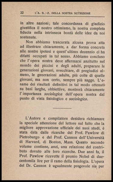 L'appetito, i cibi e lo stomaco : seguito all'Arte di mangiar poco, seconda ed ultima parte dell'a b z della nostra nutrizione / Horace Fletcher ; traduzione di Arturo Sacchi
