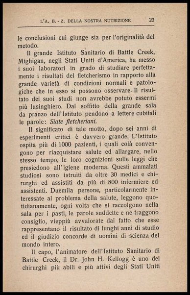L'appetito, i cibi e lo stomaco : seguito all'Arte di mangiar poco, seconda ed ultima parte dell'a b z della nostra nutrizione / Horace Fletcher ; traduzione di Arturo Sacchi