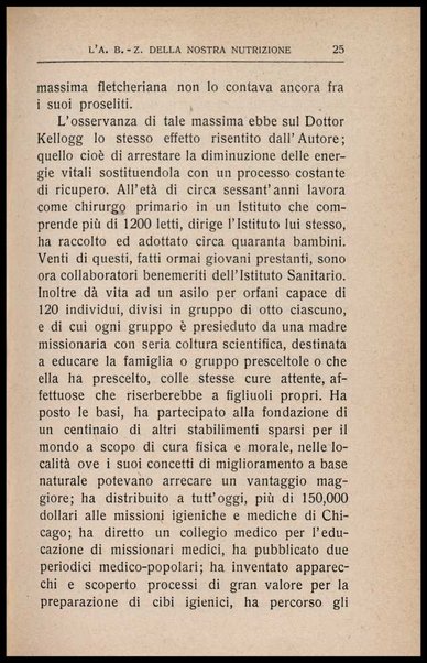L'appetito, i cibi e lo stomaco : seguito all'Arte di mangiar poco, seconda ed ultima parte dell'a b z della nostra nutrizione / Horace Fletcher ; traduzione di Arturo Sacchi