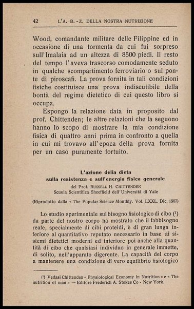 L'appetito, i cibi e lo stomaco : seguito all'Arte di mangiar poco, seconda ed ultima parte dell'a b z della nostra nutrizione / Horace Fletcher ; traduzione di Arturo Sacchi