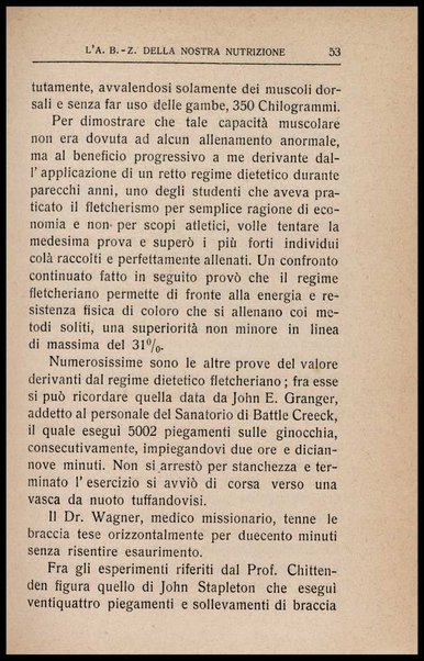 L'appetito, i cibi e lo stomaco : seguito all'Arte di mangiar poco, seconda ed ultima parte dell'a b z della nostra nutrizione / Horace Fletcher ; traduzione di Arturo Sacchi