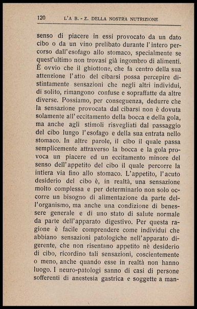 L'appetito, i cibi e lo stomaco : seguito all'Arte di mangiar poco, seconda ed ultima parte dell'a b z della nostra nutrizione / Horace Fletcher ; traduzione di Arturo Sacchi