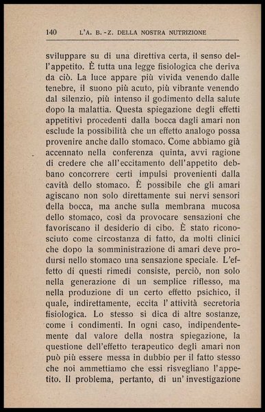 L'appetito, i cibi e lo stomaco : seguito all'Arte di mangiar poco, seconda ed ultima parte dell'a b z della nostra nutrizione / Horace Fletcher ; traduzione di Arturo Sacchi