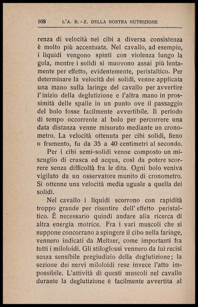 L'appetito, i cibi e lo stomaco : seguito all'Arte di mangiar poco, seconda ed ultima parte dell'a b z della nostra nutrizione / Horace Fletcher ; traduzione di Arturo Sacchi
