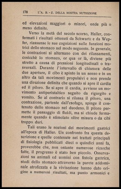 L'appetito, i cibi e lo stomaco : seguito all'Arte di mangiar poco, seconda ed ultima parte dell'a b z della nostra nutrizione / Horace Fletcher ; traduzione di Arturo Sacchi