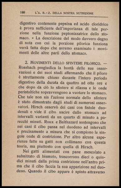 L'appetito, i cibi e lo stomaco : seguito all'Arte di mangiar poco, seconda ed ultima parte dell'a b z della nostra nutrizione / Horace Fletcher ; traduzione di Arturo Sacchi