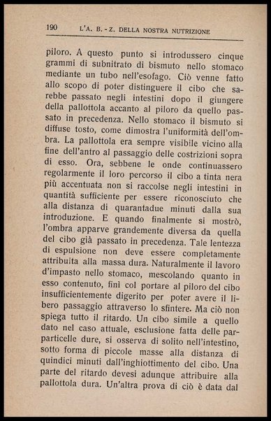 L'appetito, i cibi e lo stomaco : seguito all'Arte di mangiar poco, seconda ed ultima parte dell'a b z della nostra nutrizione / Horace Fletcher ; traduzione di Arturo Sacchi