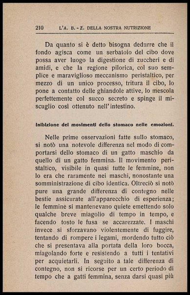 L'appetito, i cibi e lo stomaco : seguito all'Arte di mangiar poco, seconda ed ultima parte dell'a b z della nostra nutrizione / Horace Fletcher ; traduzione di Arturo Sacchi