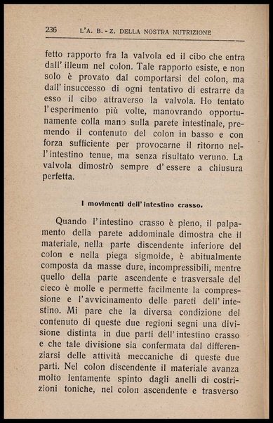 L'appetito, i cibi e lo stomaco : seguito all'Arte di mangiar poco, seconda ed ultima parte dell'a b z della nostra nutrizione / Horace Fletcher ; traduzione di Arturo Sacchi