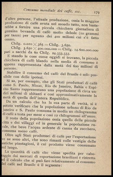 Il caffè, il suo paese e la sua importanza : S. Paulo del Brasile / B. Belli