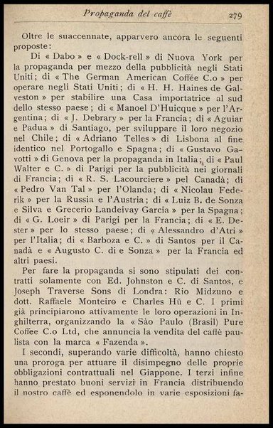 Il caffè, il suo paese e la sua importanza : S. Paulo del Brasile / B. Belli