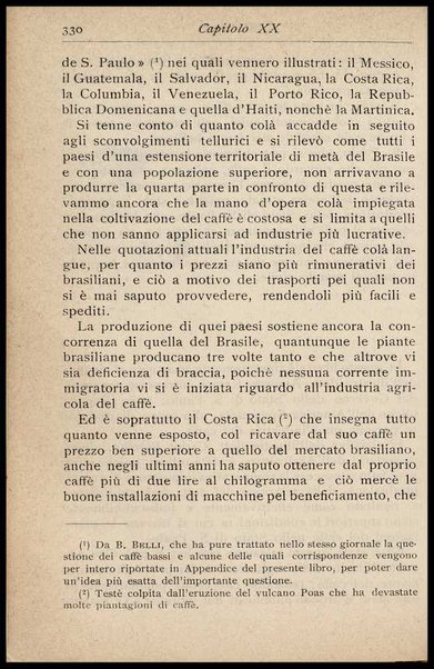 Il caffè, il suo paese e la sua importanza : S. Paulo del Brasile / B. Belli