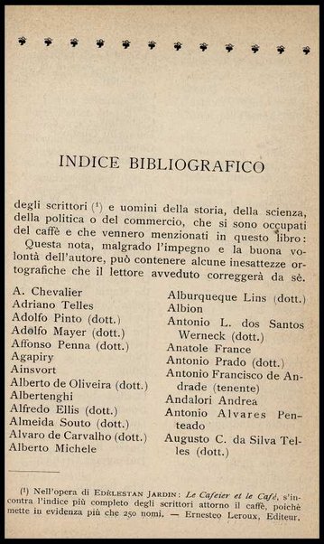 Il caffè, il suo paese e la sua importanza : S. Paulo del Brasile / B. Belli