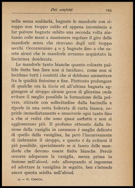 Il caramellista e confettiere / G. Ciocca