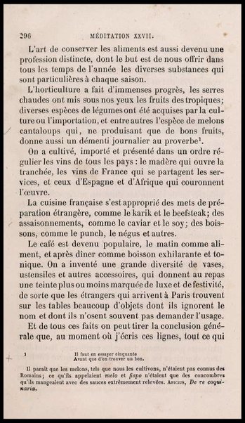 Physiologie du gout ou Méditations de gastronomie transcendante : ouvrage théorique, historique, et à l'ordre du jour dédié aux gastronomes parisiens / par Brillat-Savarin ; suivi de La gastronomie par Berchoux, L'art de diner en ville par Colnet