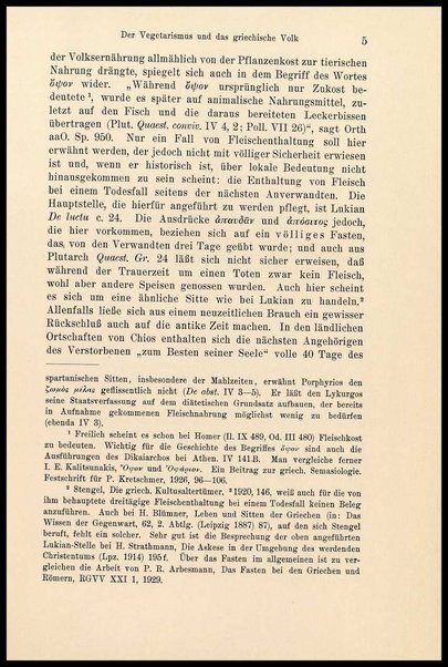 Der Vegetarismus in der Antike / von Johannes Haussleiter