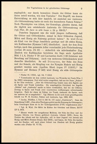 Der Vegetarismus in der Antike / von Johannes Haussleiter