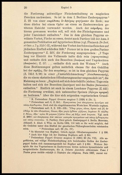 Der Vegetarismus in der Antike / von Johannes Haussleiter