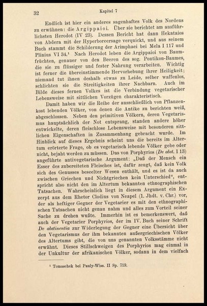 Der Vegetarismus in der Antike / von Johannes Haussleiter