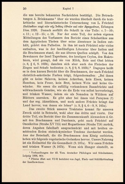 Der Vegetarismus in der Antike / von Johannes Haussleiter