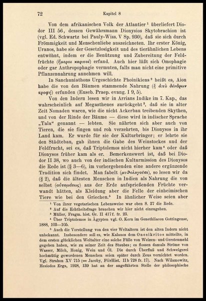 Der Vegetarismus in der Antike / von Johannes Haussleiter