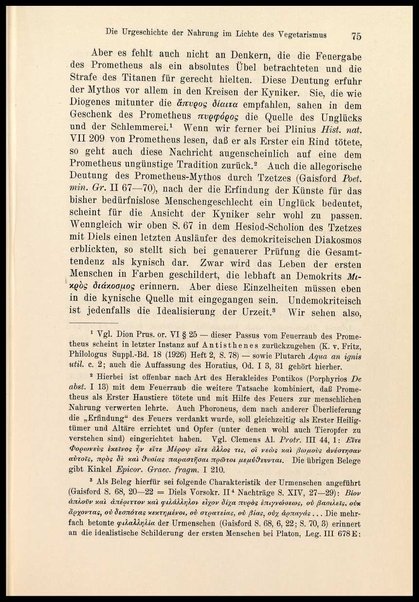 Der Vegetarismus in der Antike / von Johannes Haussleiter