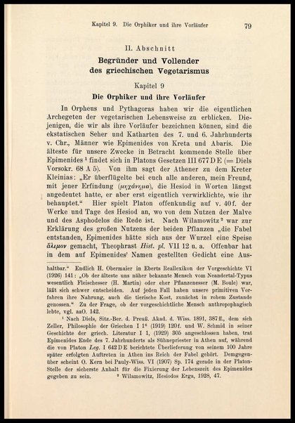 Der Vegetarismus in der Antike / von Johannes Haussleiter