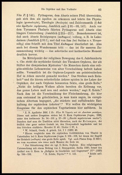 Der Vegetarismus in der Antike / von Johannes Haussleiter