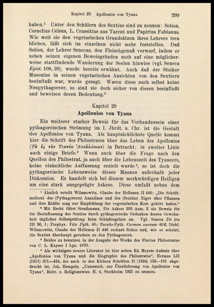 Der Vegetarismus in der Antike / von Johannes Haussleiter