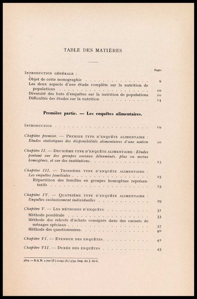 Directives pour les enquetes sur la nutrition de populations / par E. J. Bigwood