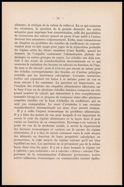 Directives pour les enquetes sur la nutrition de populations / par E. J. Bigwood