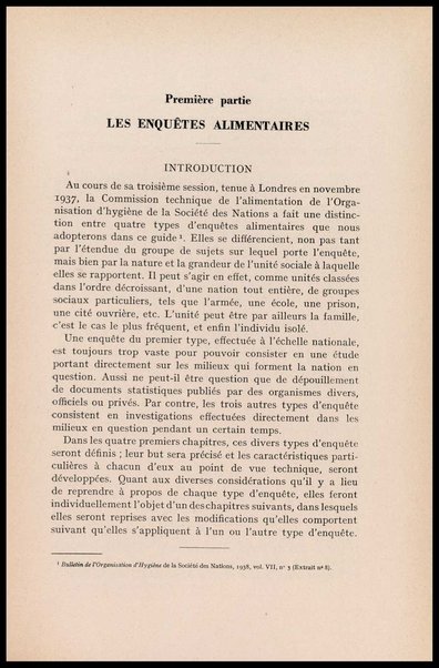 Directives pour les enquetes sur la nutrition de populations / par E. J. Bigwood