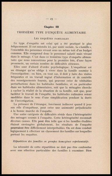 Directives pour les enquetes sur la nutrition de populations / par E. J. Bigwood