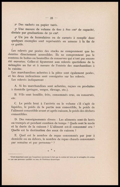 Directives pour les enquetes sur la nutrition de populations / par E. J. Bigwood