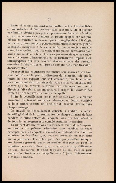 Directives pour les enquetes sur la nutrition de populations / par E. J. Bigwood