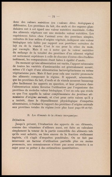 Directives pour les enquetes sur la nutrition de populations / par E. J. Bigwood