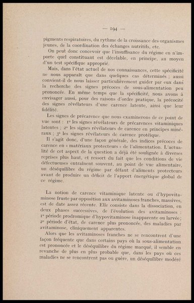 Directives pour les enquetes sur la nutrition de populations / par E. J. Bigwood