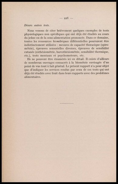 Directives pour les enquetes sur la nutrition de populations / par E. J. Bigwood