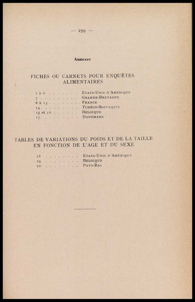 Directives pour les enquetes sur la nutrition de populations / par E. J. Bigwood