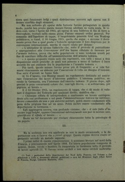 La barbarie suprema : le deportazioni degli operai belgi, novembre 1916 / Jules Destrée ; versione italiana di Pietro Santamaria